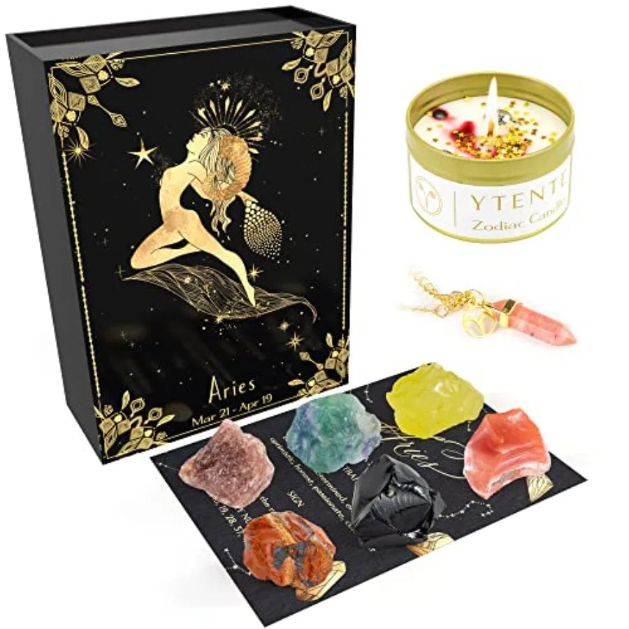 Crystals Healing Stone Gift Set