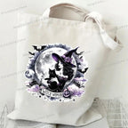 Canvas Witch Gothic Shoulder Bag
