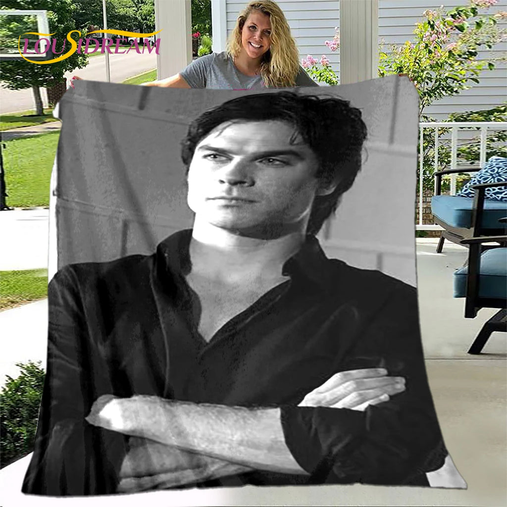 The Vampire Diaries Soft Throw Blanket