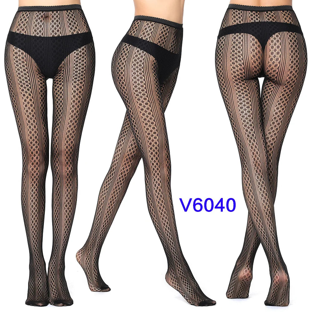 Sexy Fishnet  Seamless  Stockings