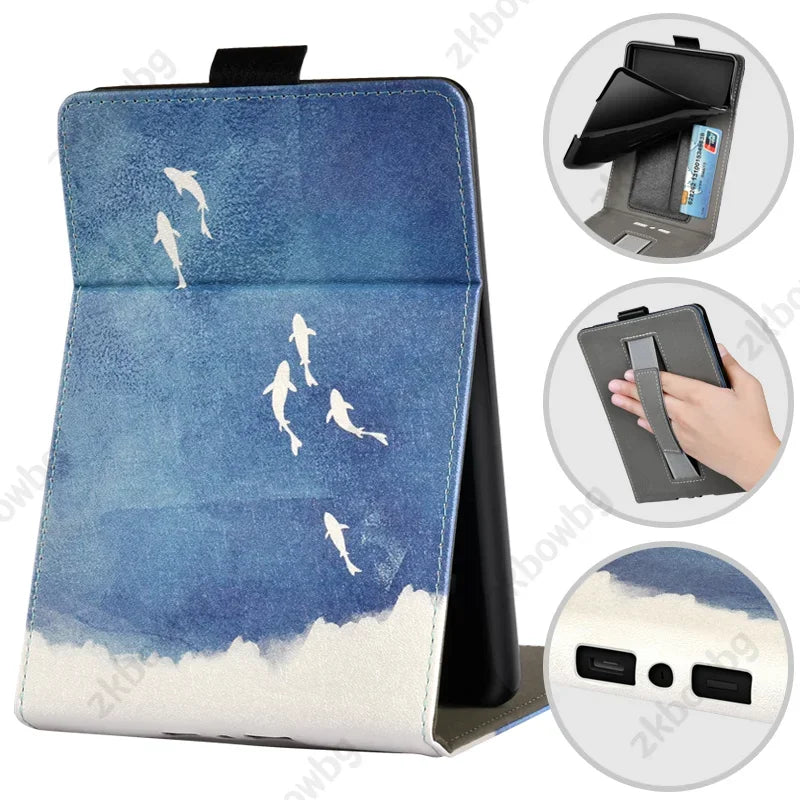 Cute Smart Case for Kindle Paperwhite 4/3/2 8th 6th 7th 10th 11th 12th