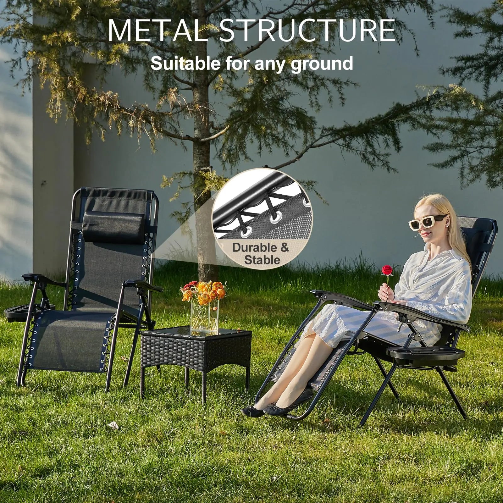 Zero Gravity Portable Recliner