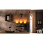 3 Iron Gothic Candle Wall Holder