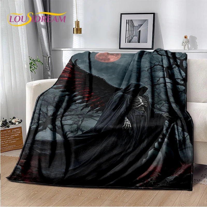 Gothic Style Soft Throw Blanket