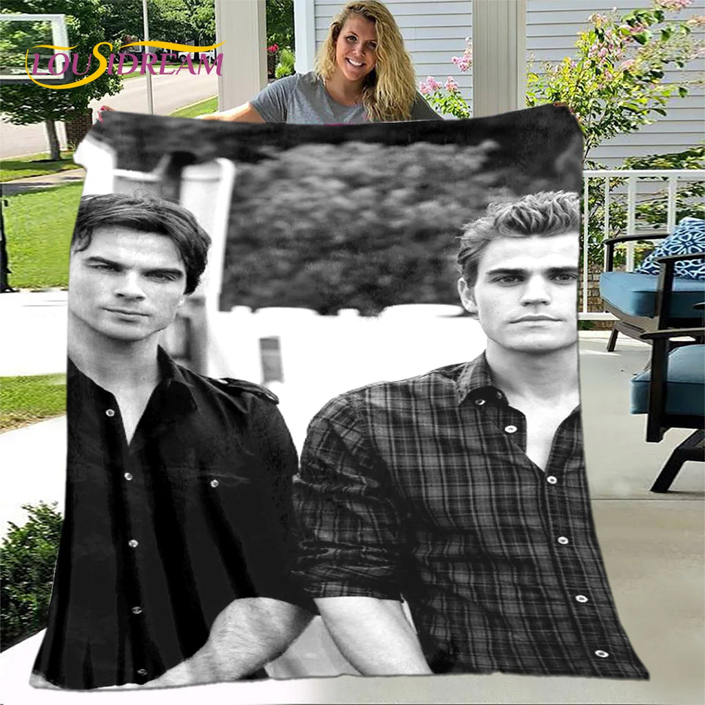 The Vampire Diaries Soft Throw Blanket