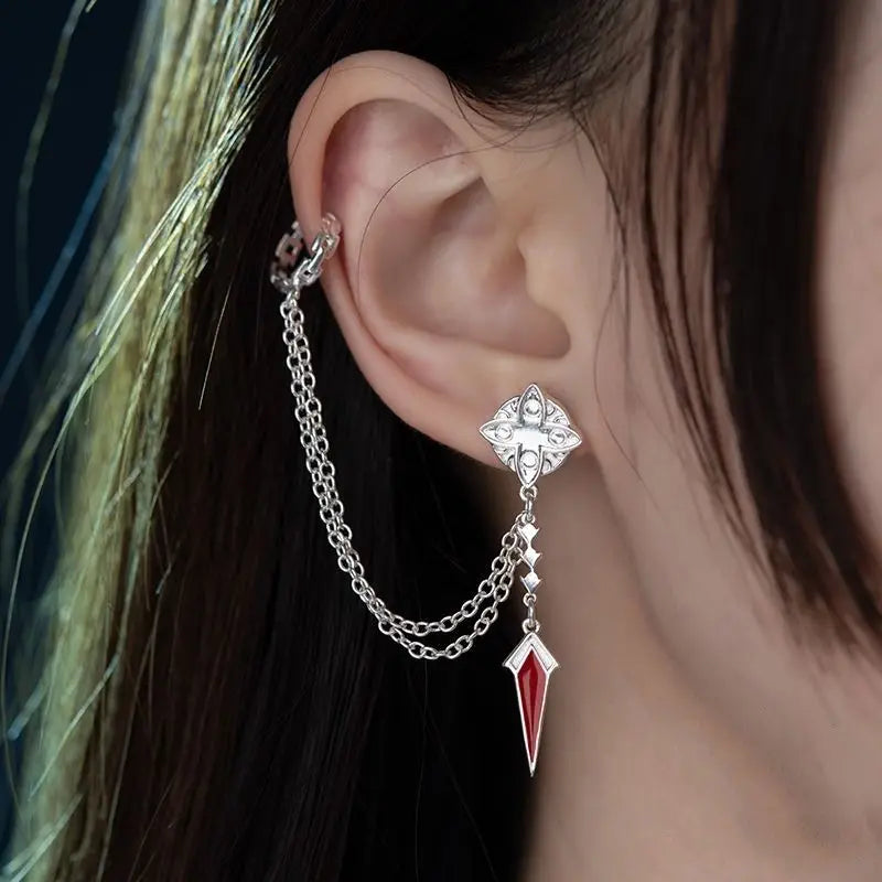 Cosplay Eleven Stud Earring