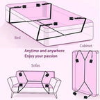 Couple Bed Sex Games Strap System BDSM Bed Restraint Sex Machine Female Handcuff Ankle Cuffs Open Leg Straps Eyeblinder Sex Toy