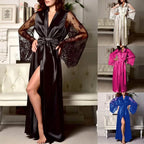 Sexy Long Lace Robe