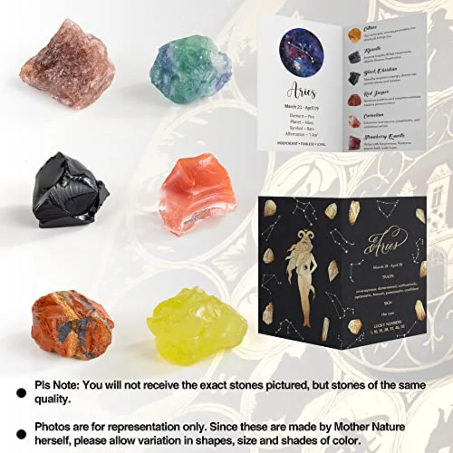 Crystals Healing Stone Gift Set