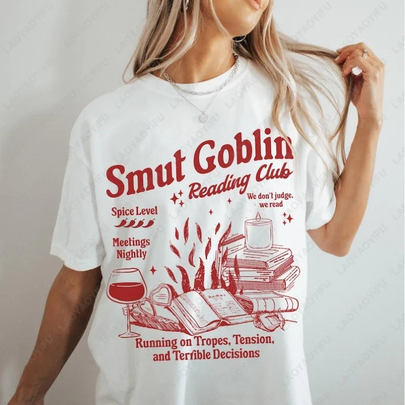 Novelty  Romantasy  Cotton Printed Tops
