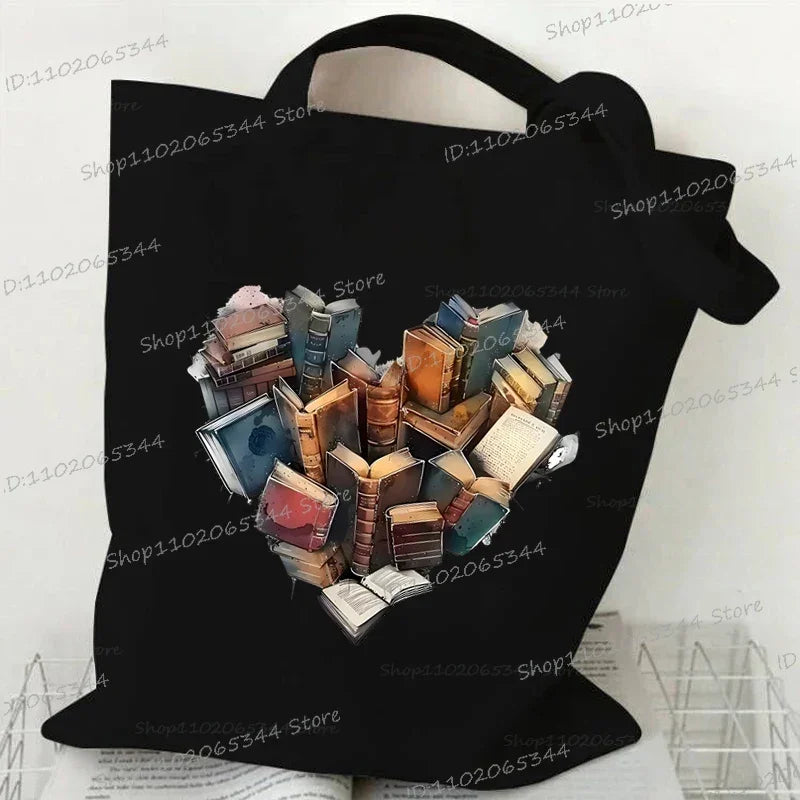 Fantasy Readers Canvas Shoulder Bags