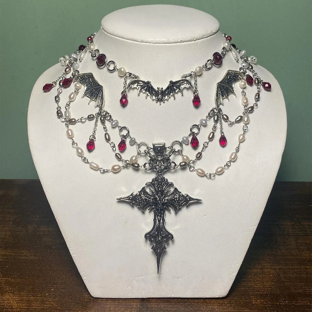 Gothic Vampire Choker Necklace