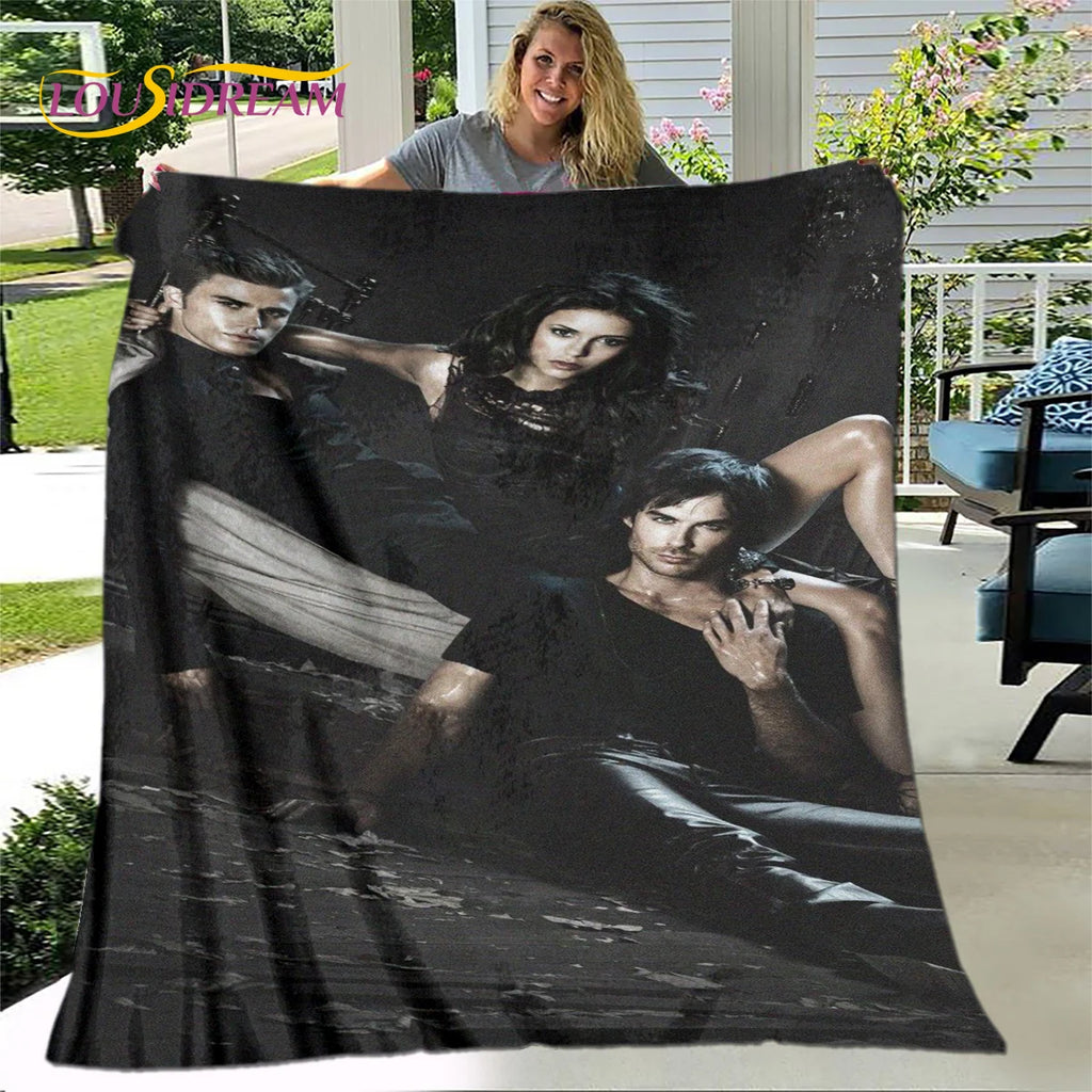 The Vampire Diaries Soft Throw Blanket
