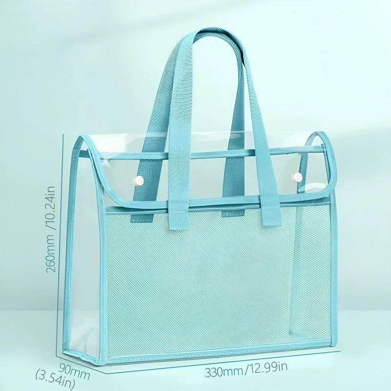 Waterproof Transparent Book Bag