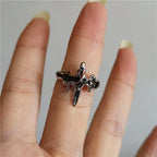 Gothic Black and Silver Jewelry