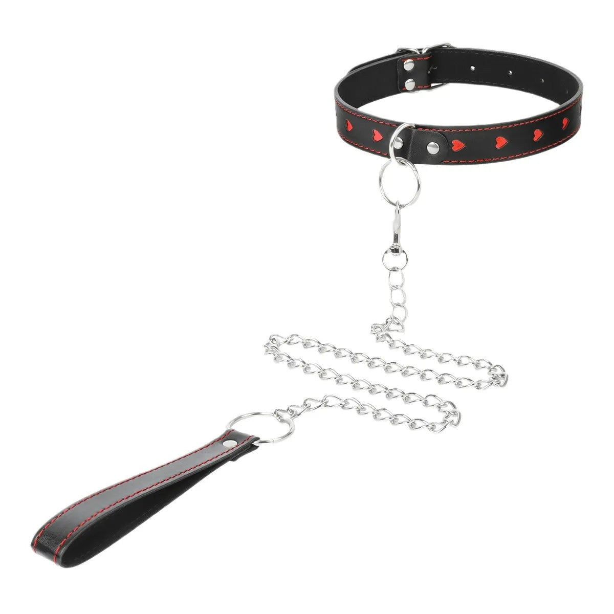 3pcs/Set High Quality Heart Leather Bondage Kit