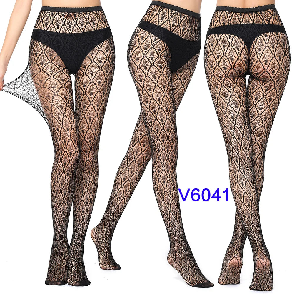 Sexy Fishnet  Seamless  Stockings