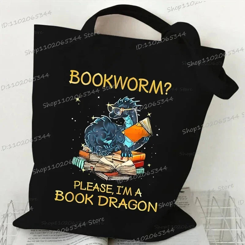 Fantasy Readers Canvas Shoulder Bags