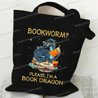 Fantasy Readers Canvas Shoulder Bags