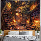 Forest Library Tapestry