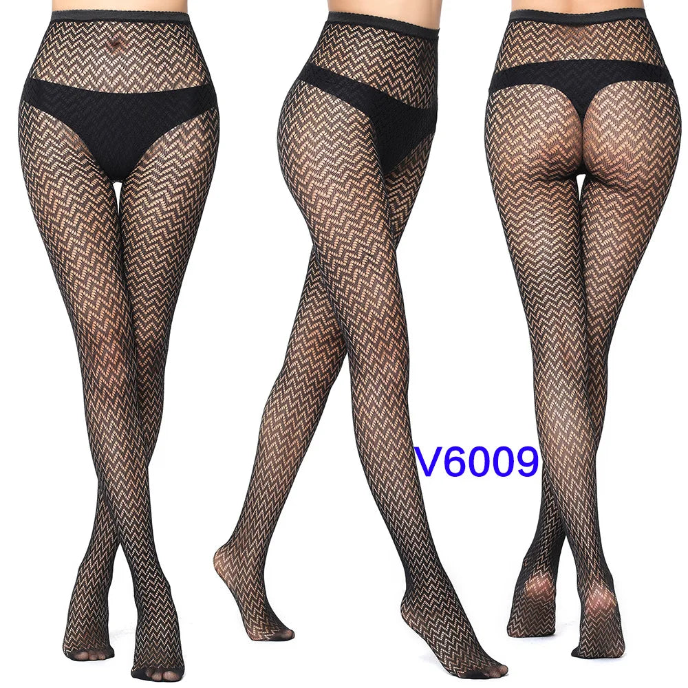Sexy Fishnet  Seamless  Stockings