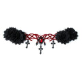 Gothic style Vampire Cross Headpiece