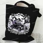Canvas Witch Gothic Shoulder Bag