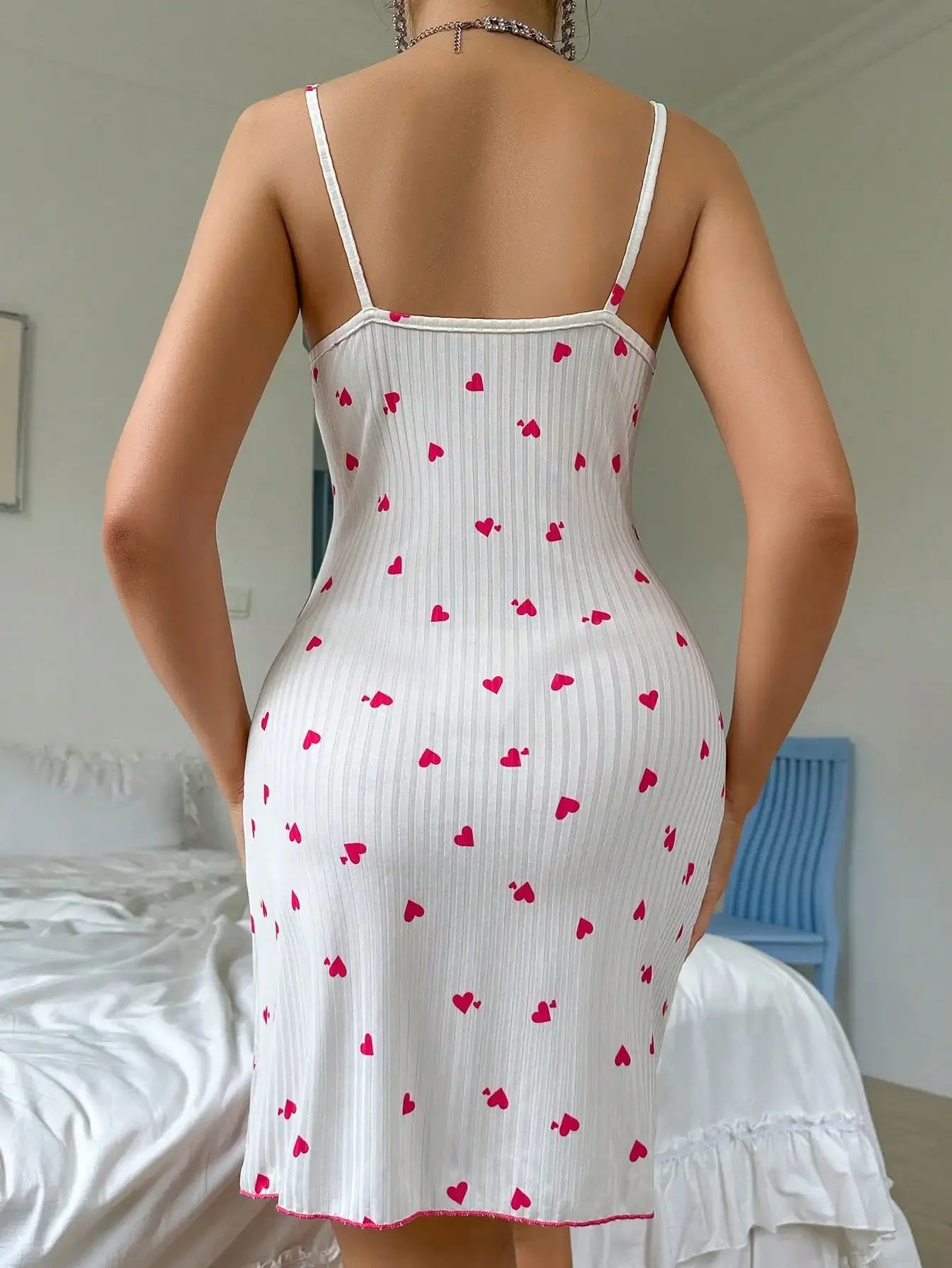 Comfy Sleeveless Dress Pajamas Nightgown