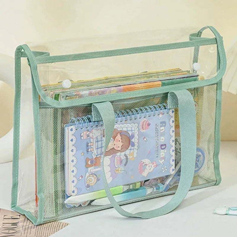 Waterproof Transparent Book Bag