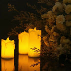 3Pc Dripping Wax Tea Light