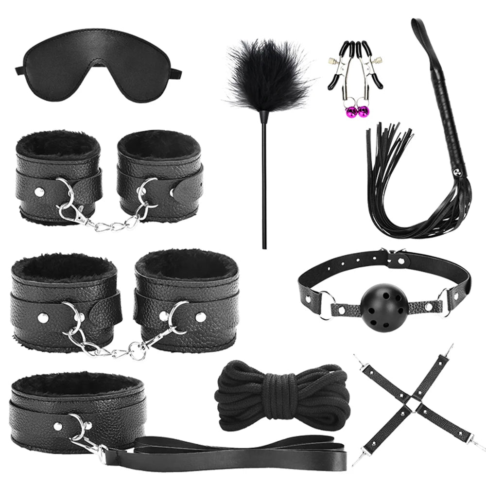 BDSM Bondage Leather Kits