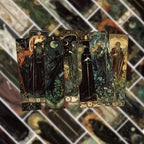 Gothic style Dark Wizard Bookmarks