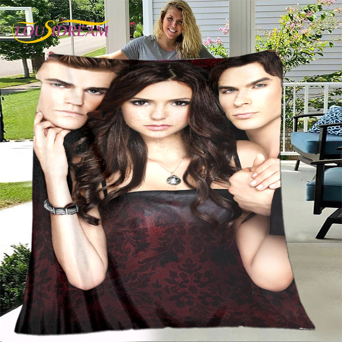 The Vampire Diaries Soft Throw Blanket