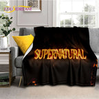 Supernatural TV Show Throw Blanket
