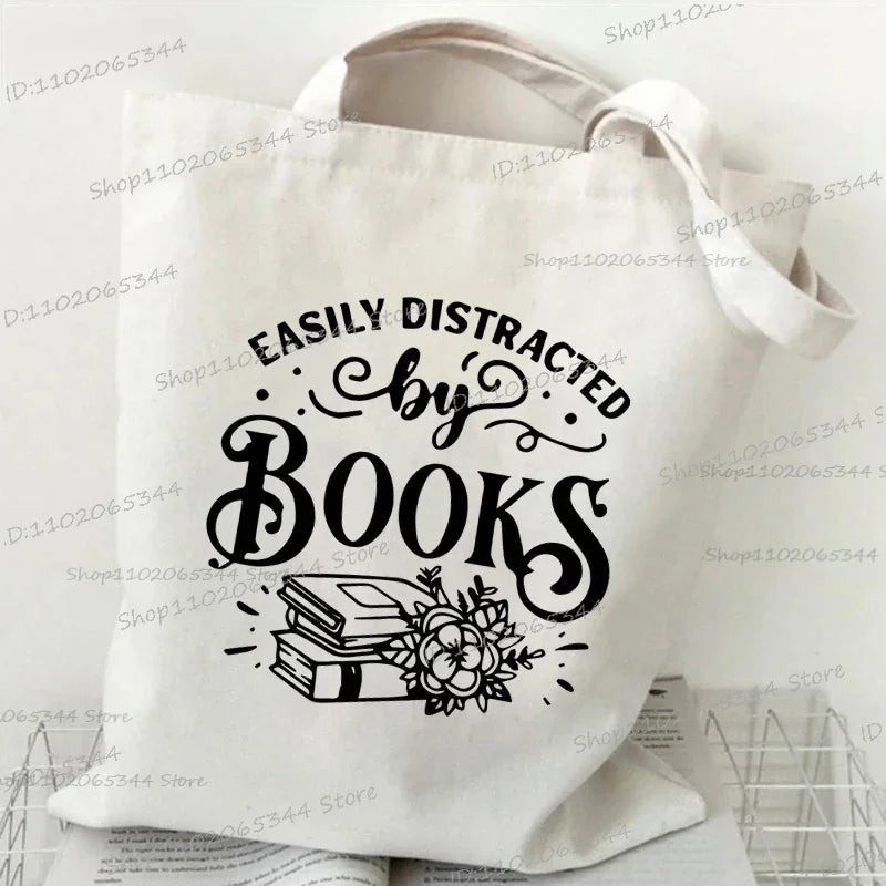 Fantasy Readers Canvas Shoulder Bags