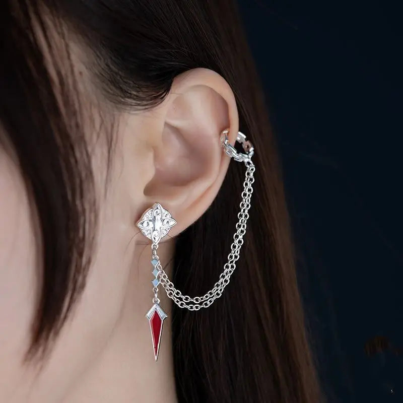 Cosplay Eleven Stud Earring