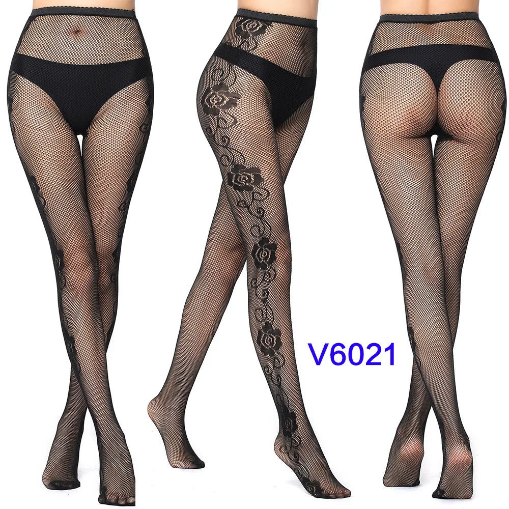 Sexy Fishnet  Seamless  Stockings