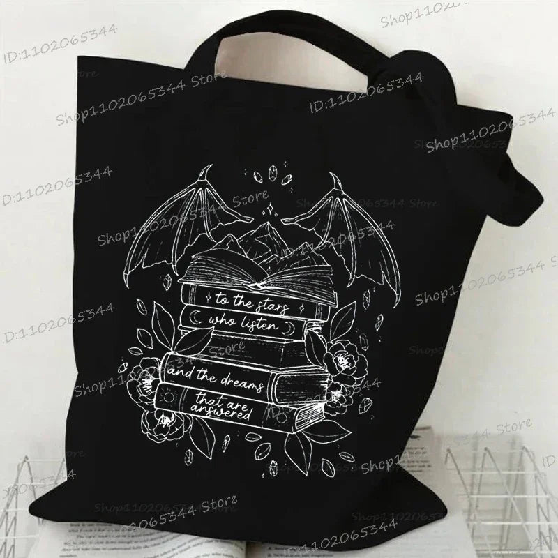 Fantasy Readers Canvas Shoulder Bags
