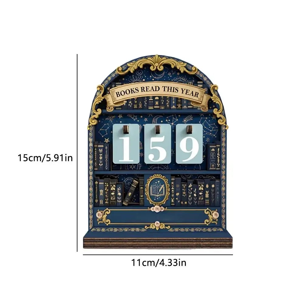 Desk Wooden Reading Tracker