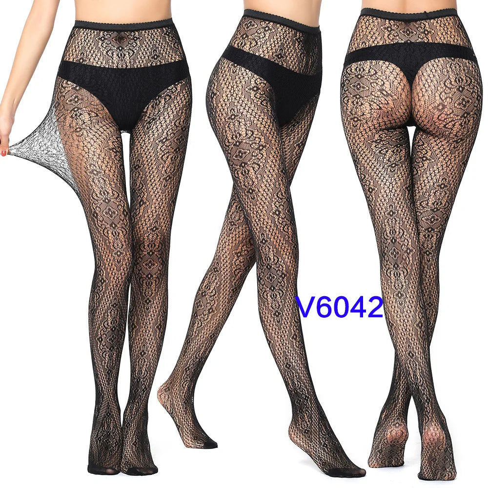 Sexy Fishnet  Seamless  Stockings