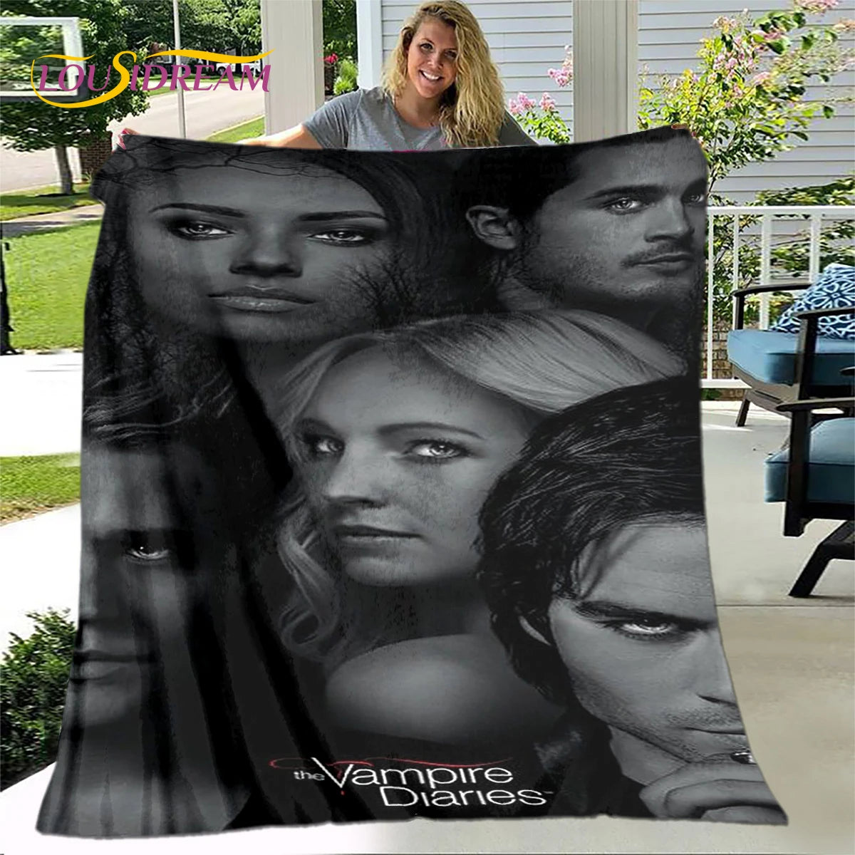 The Vampire Diaries Soft Throw Blanket