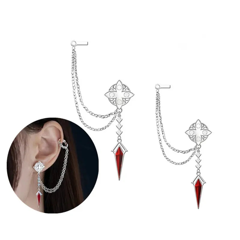 Cosplay Eleven Stud Earring