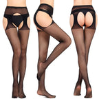 Fishnet Garter Belt Stocking