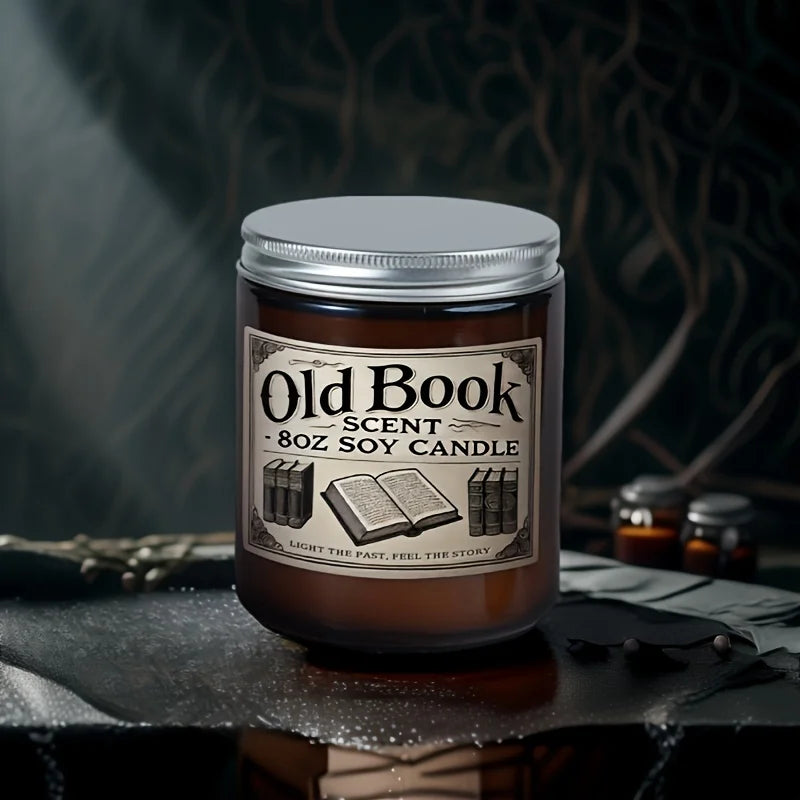 Old Book Scent Soy Candles