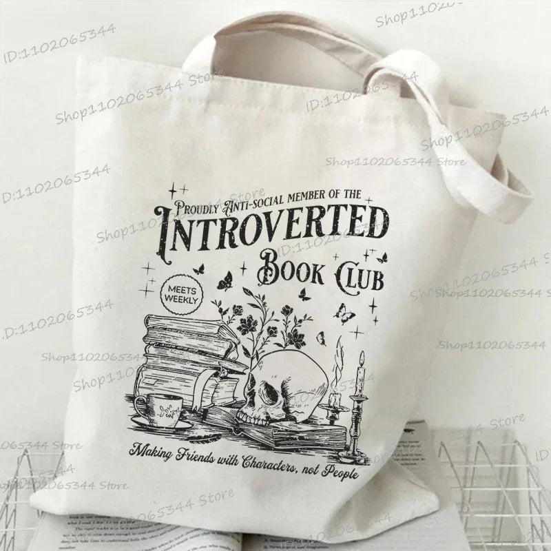 Fantasy Readers Canvas Shoulder Bags