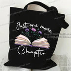 Canvas Tote Book Bag
