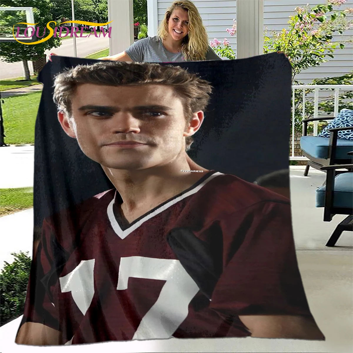 The Vampire Diaries Soft Throw Blanket