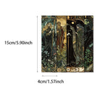 Gothic style Dark Wizard Bookmarks