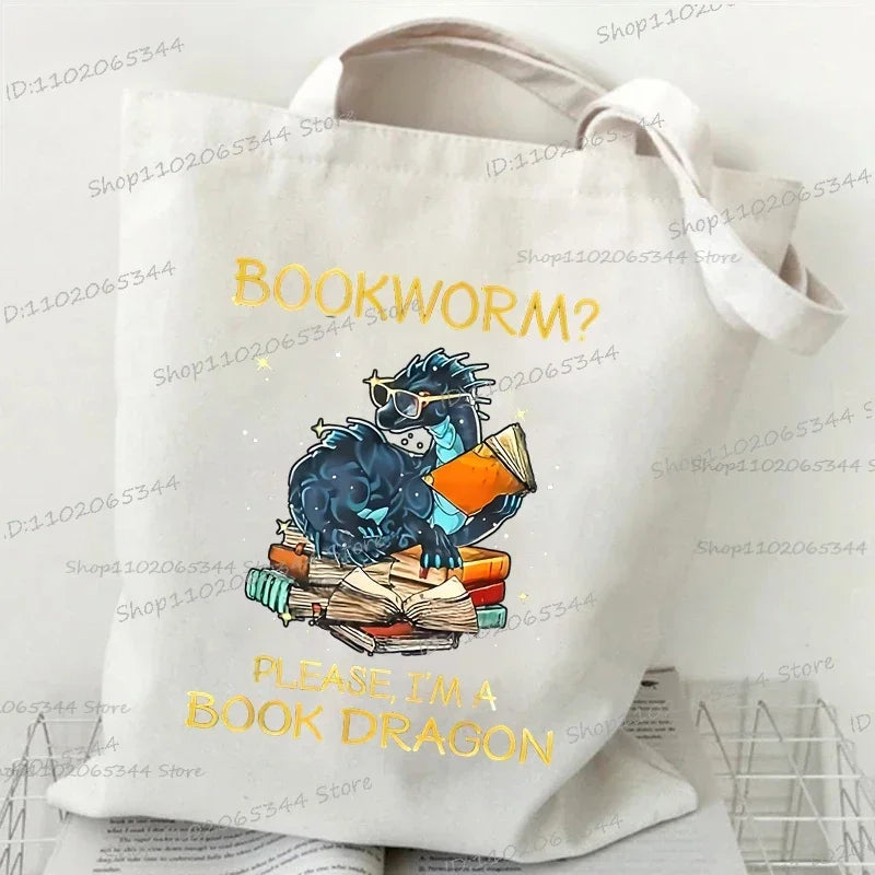 Fantasy Readers Canvas Shoulder Bags