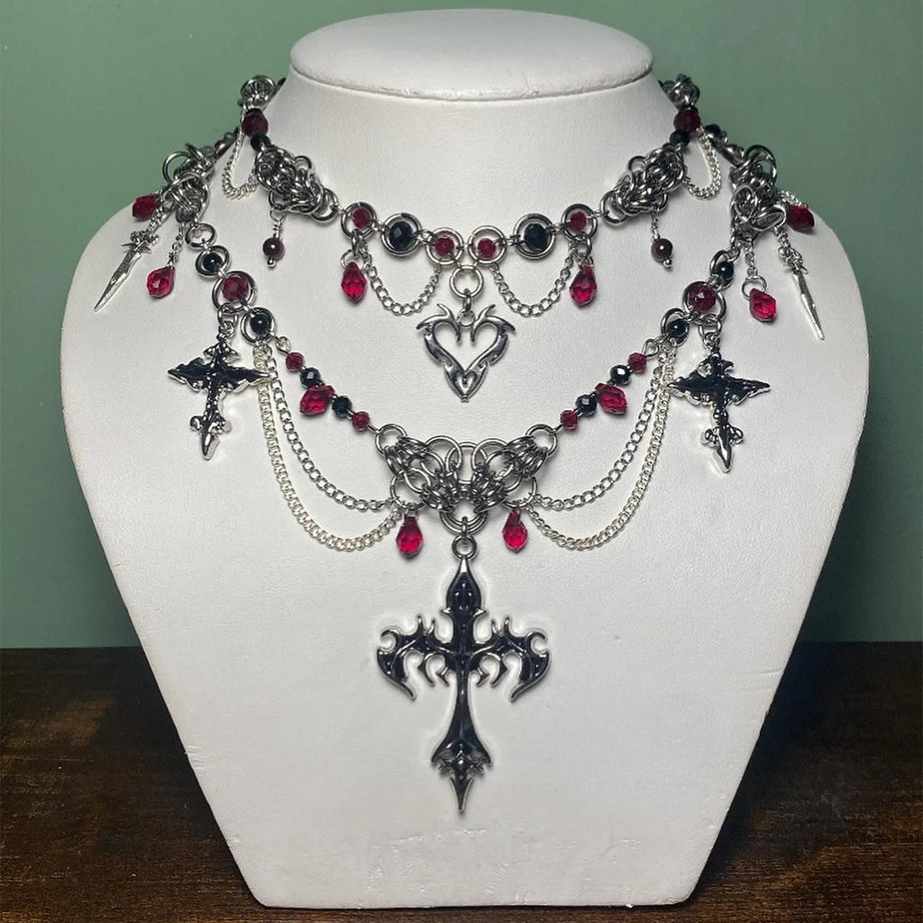 Gothic Vampire Choker Necklace